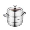 Debo Elliott 30cm Stainless Steel Steamer Pot with High Arch Lid