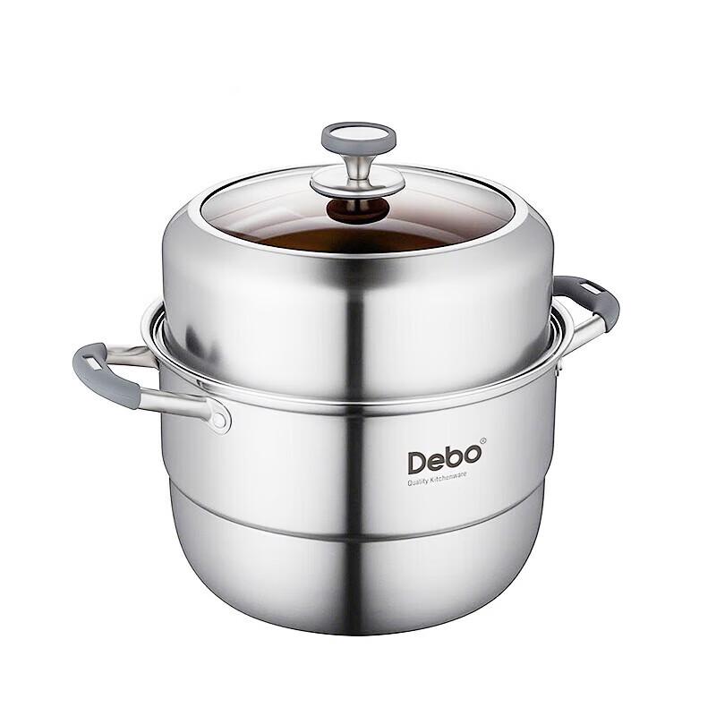 Debo Elliott 30cm Stainless Steel Steamer Pot with High Arch Lid
