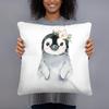 Cute Animal Print Cushion Cover Decor Garden Living Room Children Room Office Pillowcase Car Sofa White Pillow Almofada Cojines
