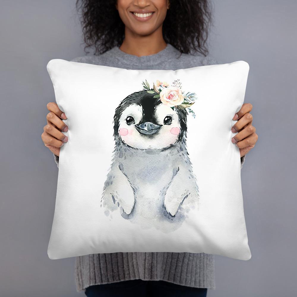 Cute Animal Print Cushion Cover Decor Garden Living Room Children Room Office Pillowcase Car Sofa White Pillow Almofada Cojines