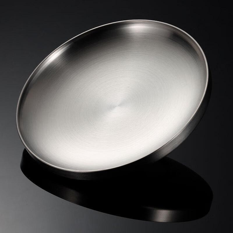 ZISIZ Edelstahl Speiseteller Set