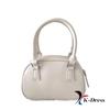 Emaille Mini Crossbody Bowling Bag Two-Way Strap Tote Leren Telefoontasje