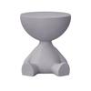 Round Coffee Table with Storage Compartment Circle End Table Bedroom Kitchen Living Room Small Space Sofa Bedside Nightstand Side Desk