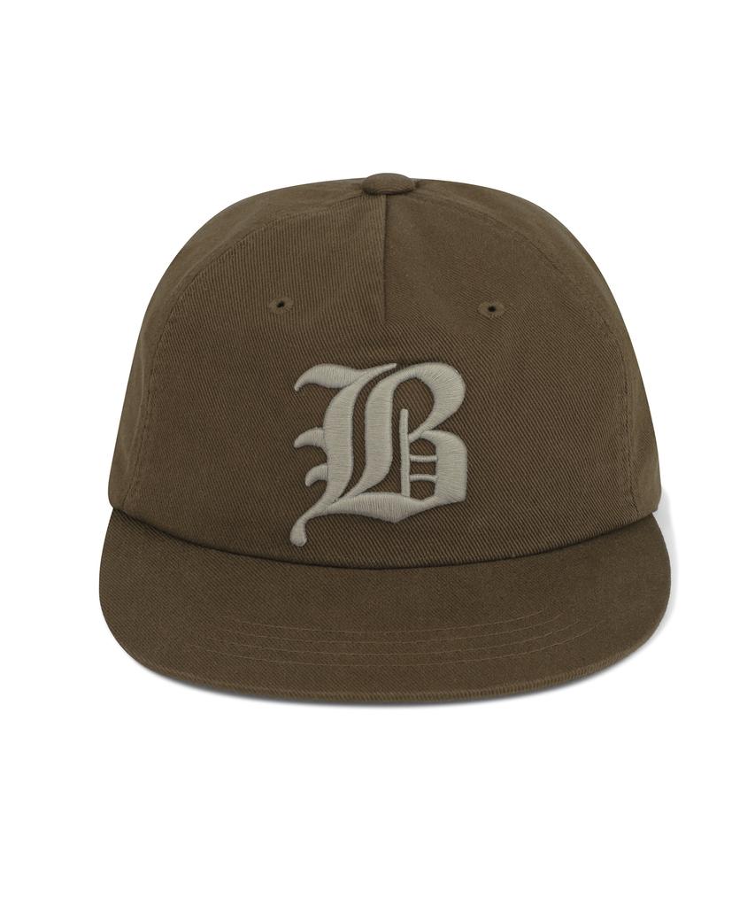 BROWNBREATH 5 Panel Bb Logo Vintage Cap - Brown
