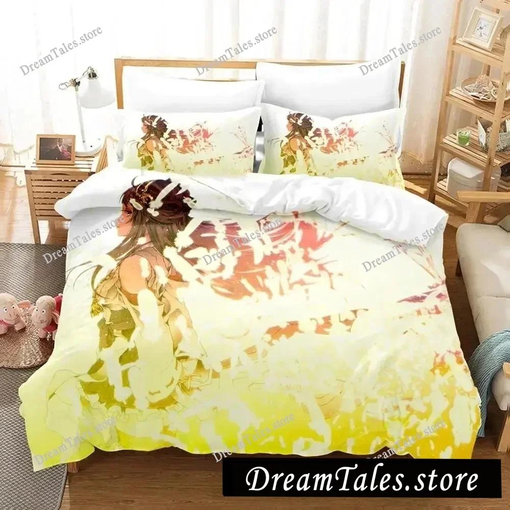 New Kantai Collection Bedding Set Single Twin Full Queen King Size Bed Set Adult Bedroom Duvet Cover Sets 3D Print Game Anime