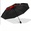 Sheffield United FC Automatic 3‑Fold Umbrella 8‑Rib Windproof Folding Umbrella Sun Rain Protection For Outdoor Travel Daily Use