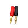 50PCS 4mm Banana Plug Gold Plated -For Speaker Wire Red Black Audio Speaker Cable Wiring Post Banana Connector