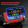 FOXSUR 12V 7A Charger for Lead-Acid & Lithium Iron Phosphate Batteries with Large Color Screen