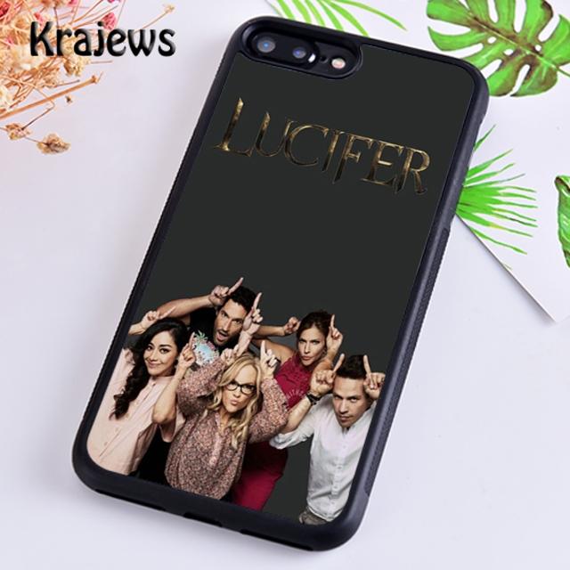 Krajews Lucifer Morningstar TV series Phone Case Cover For iPhone 17 Air 16 15 14 plus 12 pro max coque Fundas