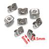 100pcs/20pcs Stainless Steel Round Ball Ear Post Studs Ear Backs Open Rings Gold Color Earrings for DIY Jewelry Making Wholesale