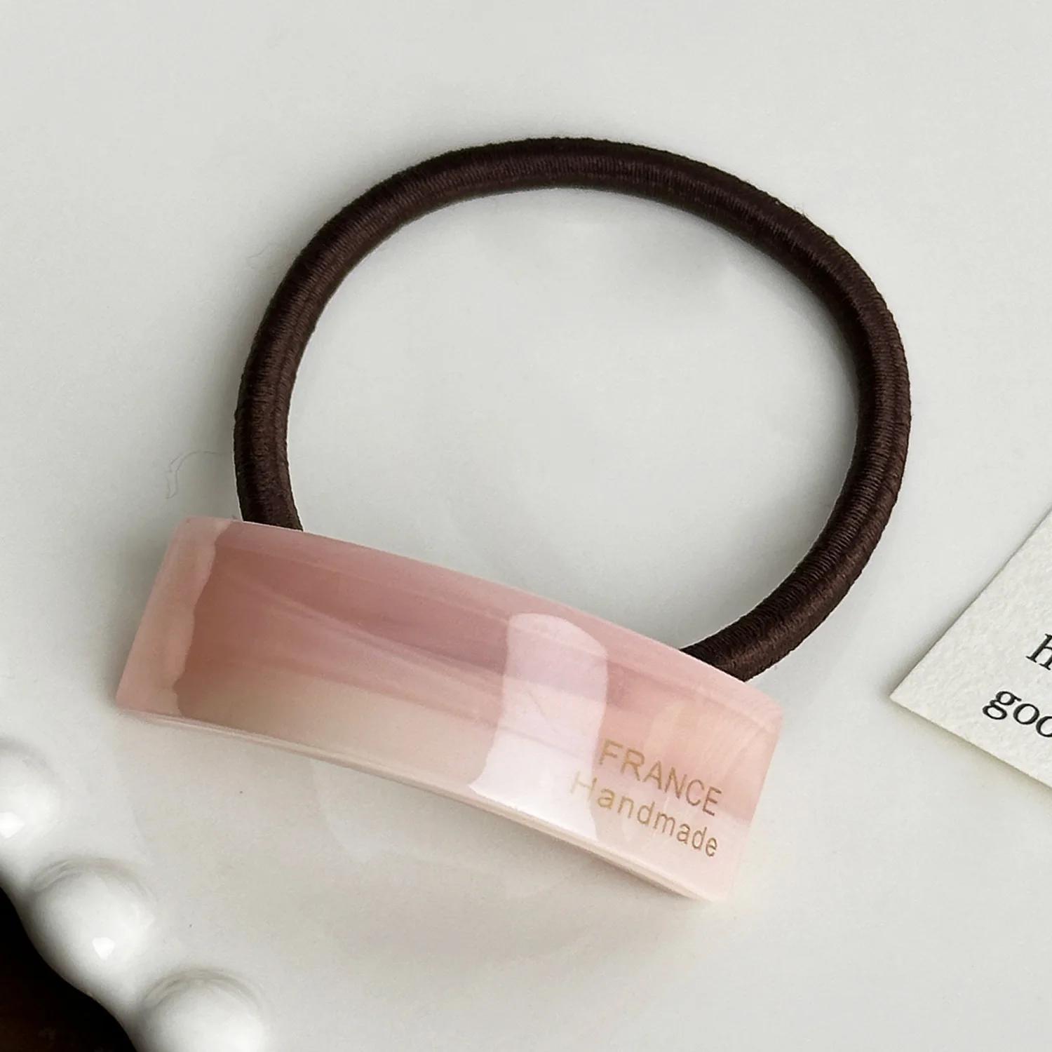 

Простая геометрическая резинка для волос для женщин элегантная резинка для волос «Хвост» модное женское кольцо для волос