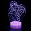 Anime Waifu Mai Sakurajima Led Night Light For Bedroom Decor Mai Light Gift For Friend Sakurajima Bunny Girl Led Lamp Anime Gift