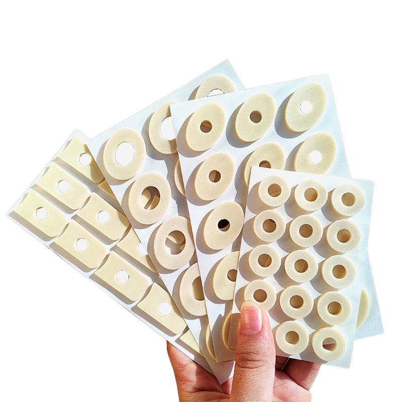 Round Latex Anti-Slip Heel Stickers for Men & Women - Prevents Calluses & Blisters, Reduces Friction on Soles & Insteps