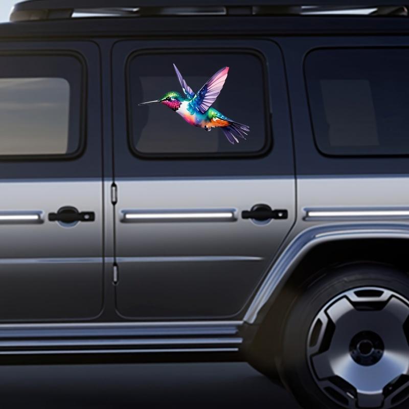 Hummingbird Art Car Stickers Animal Auto Window Bumper Decor Decals for Paint Fishing Boats Skateboards Motorcycles Truck SUV
