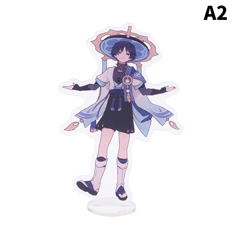 

Аніме-фігурка Genshin Impact The Wanderer Scaramouche Акрилова підставка Модельна пластина Підставка Знак Брелок Підвіска