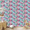 Flamingos flowers leaves and nature wallpaper for living room and bedroom 50x1000