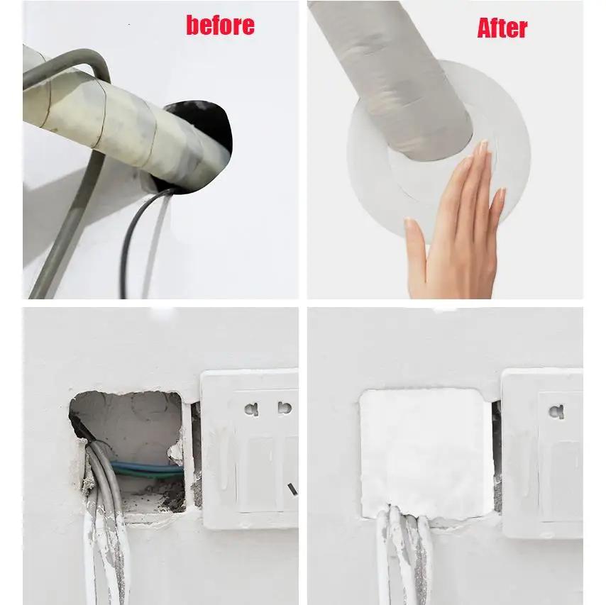 1PCS Air-conditioning Mending Wall Hole Sealing Glue Waterproof Household Air Conditioning Sewer Kitchen Bathroom Pipe Repair