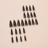Halloween Dark Pointed Nail Wearing Nail Cold Feeling Sweet Cool Ins Wind Fake Nail Removable Manicure 24 Pieces