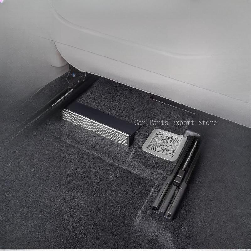 For Li Auto Lixiang i6 i8 2025 2026 Under Seat Air Outlet Protective Cover Car Dustproof Rear AC Vent Guard Interior Accessories
