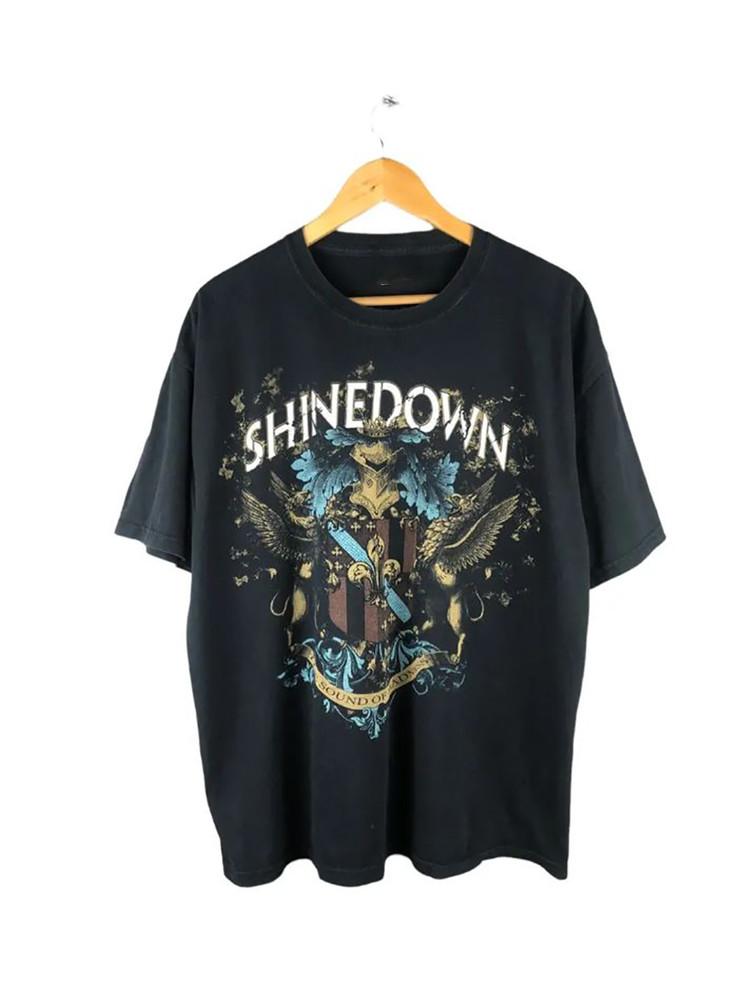 Shinedown Tee The Sound Of Madness TShirt Cotton Men Women BS118 Unisex T-Shirt XXL