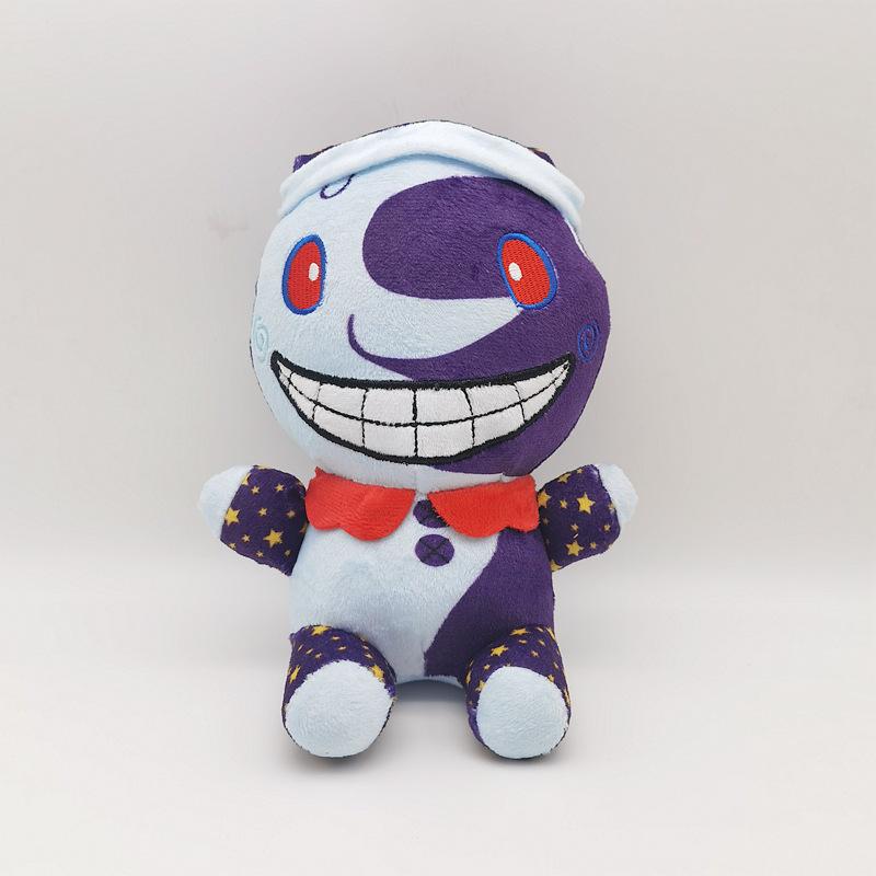 Sicherheitslücke Sundrop Moondrop Plüschtier Five Nights At Freddy's Sonne und Mond Weiche Stoffpuppe Spielcharaktere Plüschtiere für Fans Kinder Geburtstagsgeschenk