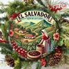 El Salvador Metal Tin Sign Ruta De Las Flores Art Farmhouse Vintage Wall Decor