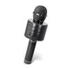 Karaoke Microphone Bluetooth Speaker Black for Smartphone and Tablet