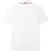 FILA Short Sleeve Polo Shirt 2023 Summer New Style Collared Sports T-Shirt Men Tops White F11M321106FWT