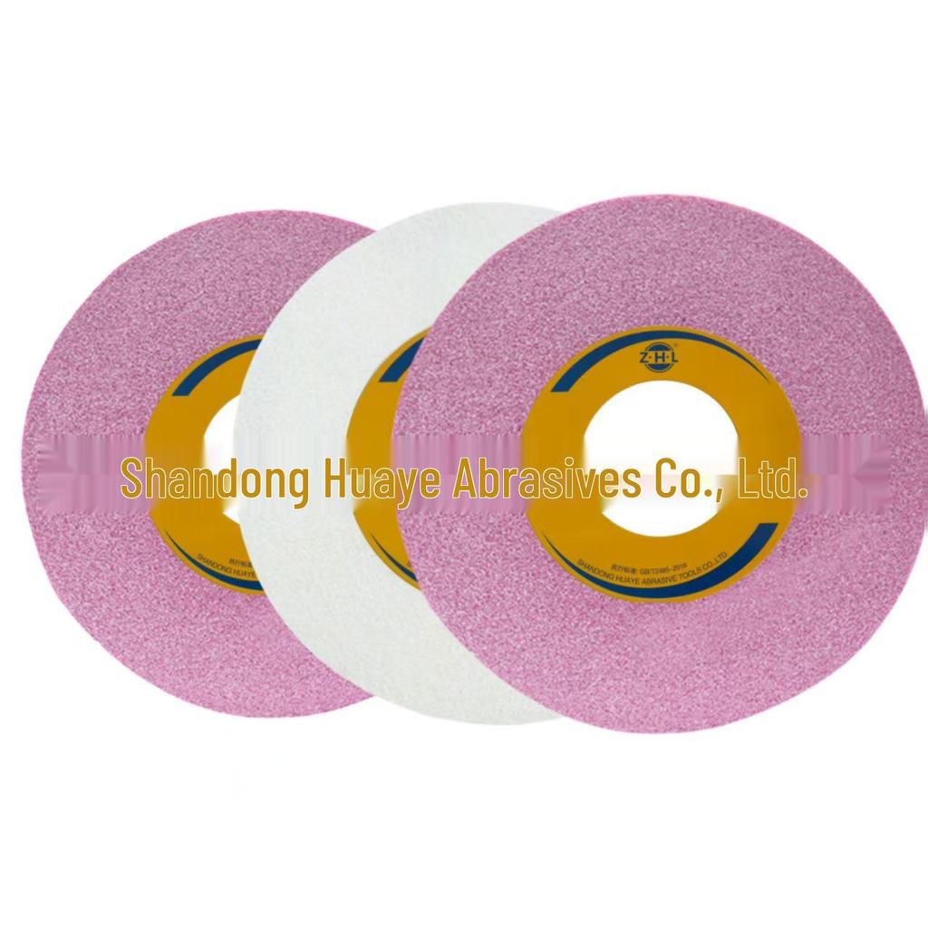 Red Ceramic Grinding Wheel for Flat Grinding and High-Efficiency Chromium Corundum Machining