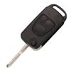 Jingyuqin 1/2/3/4 Buttons Car Remote Folding Flid Key Shell Cover For Mercedes For Benz B200 A160 W124 W202 W210 HU39 HU64