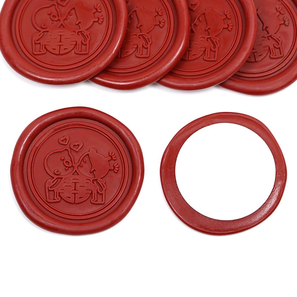 Wax Seal Stamp Kit: Embossed Stamp, Sealing Wax, Stickers for Envelopes, Postcards, Love Letters, and Gifts