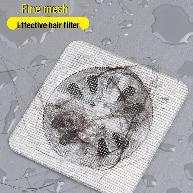 Disposable Hair Catcher Floor Drain Filter for Bathroom and Kitchen