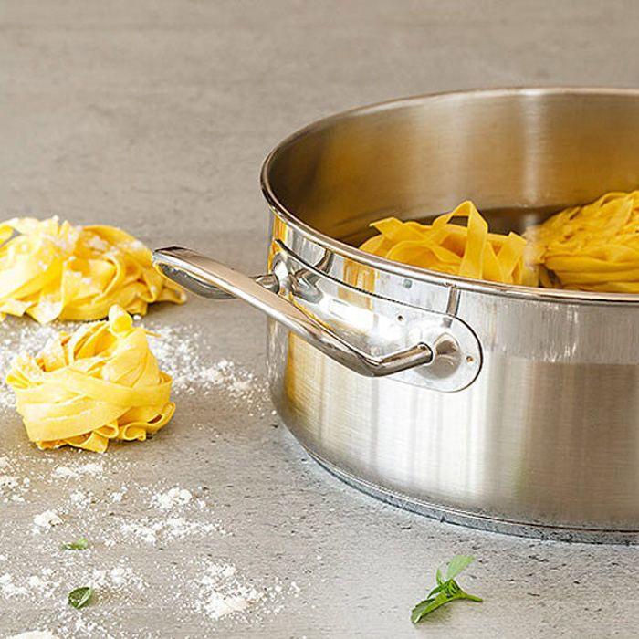 Casserole avec Couvercle BRA A340353 (20 cm) Acier inoxydable