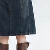 Plus Size Women's Denim Skirt Spring Autunm Vintage High Street Loose A-line Mid Skirt Casual Y2K Clothing