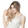 Blonde High Density Temperature Synthetic Wig for Black/White Women Glueless Wavy Cosplay Hair Wig