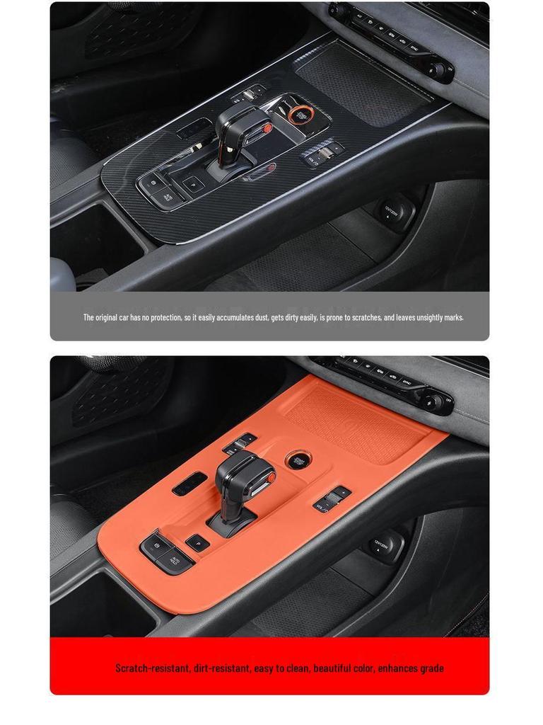Silikon-Schalthebel-Schutz für Trumpchi Shadow Leopard/R Schalthebel, Innenraum-Modifikationszubehör