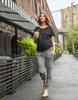 Classic Maternity Shirt ROCCO Black [Serafin] Women's
