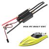 60A RC Boat Waterproof Brushless ESC Electric Speed Controller Accessory for RC Boat