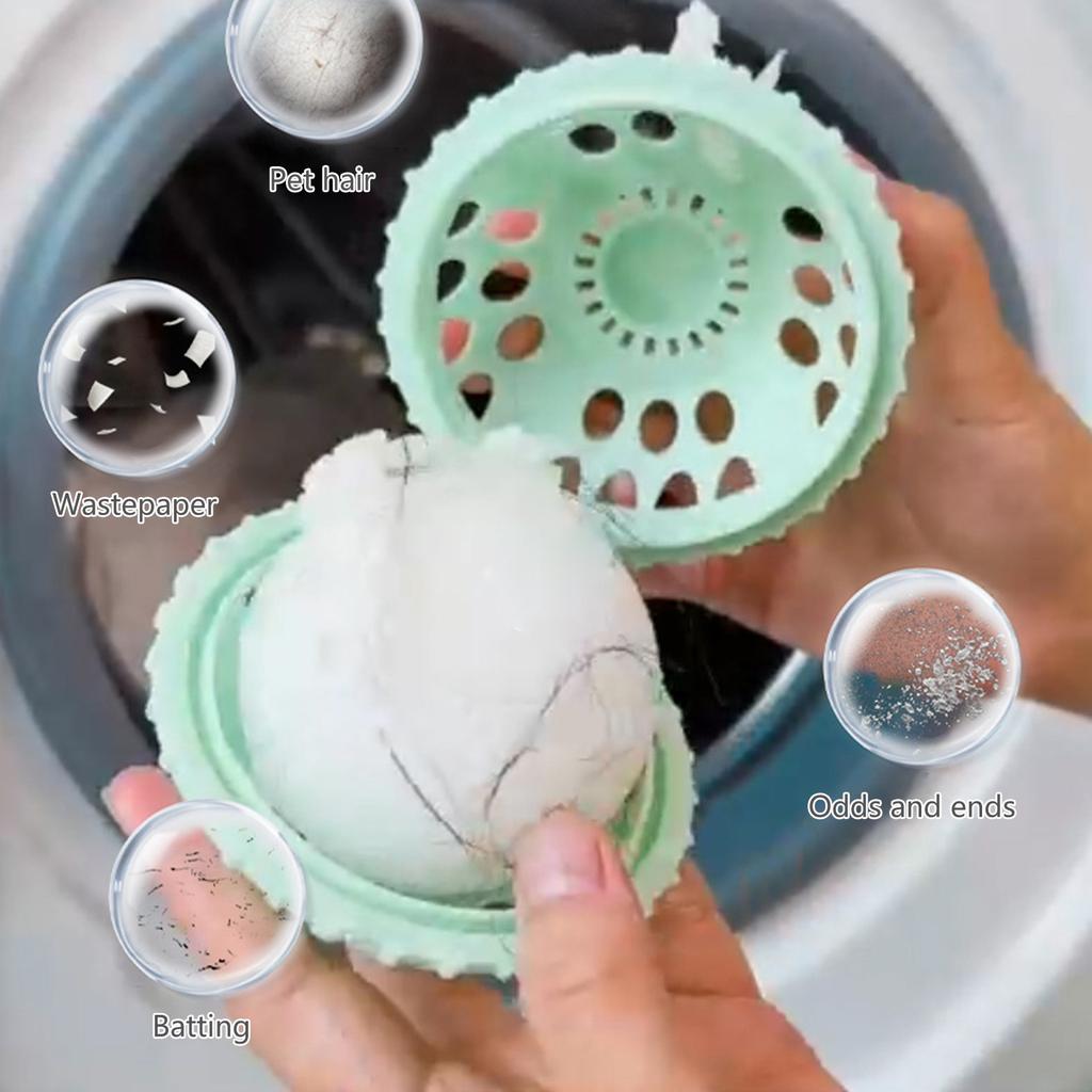 Laundry Ball For Washing Machine Anti Tangling Drum Cleaner Stain Remover Washing Ball Durable Friendly Material Compatible With