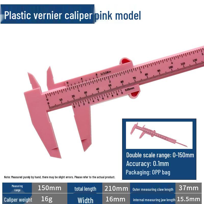 Pinza Metrica Digitale Mini 0-80mm a Doppia Scala per la Misurazione di Gioielli