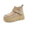 New Women's Shoes, Retro Thick-soled Height-increasing Casual Shoes, Versatile Women's Boots