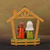 LED Lighted Traditional Christmas Nativity Scene Ornament Set Resins Figurines for Home Table and Fireplaces Decoration