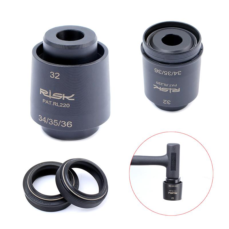 Mountain Bicycle Fork Seal Driver Tool Kit Front Fork Oil Seal Press-In Tool For Fox 32/34/35/36Mm Installation Tool