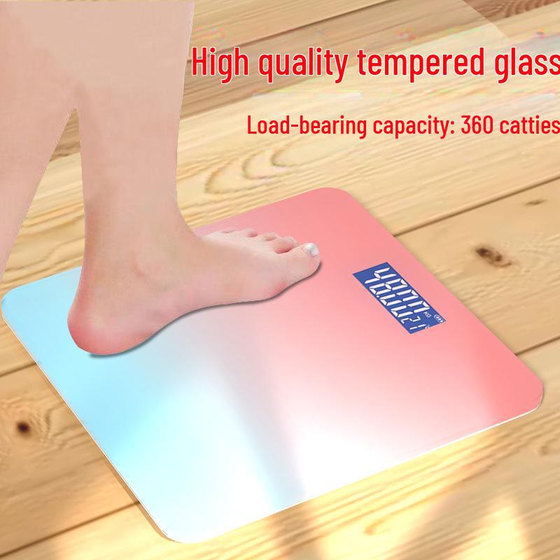 

Высокоточные весы для тела с зарядкой от USB — симпатичные, электронные, весы для похудения, идеальный подарок (Один кусочек) USB Version with Charging Cable