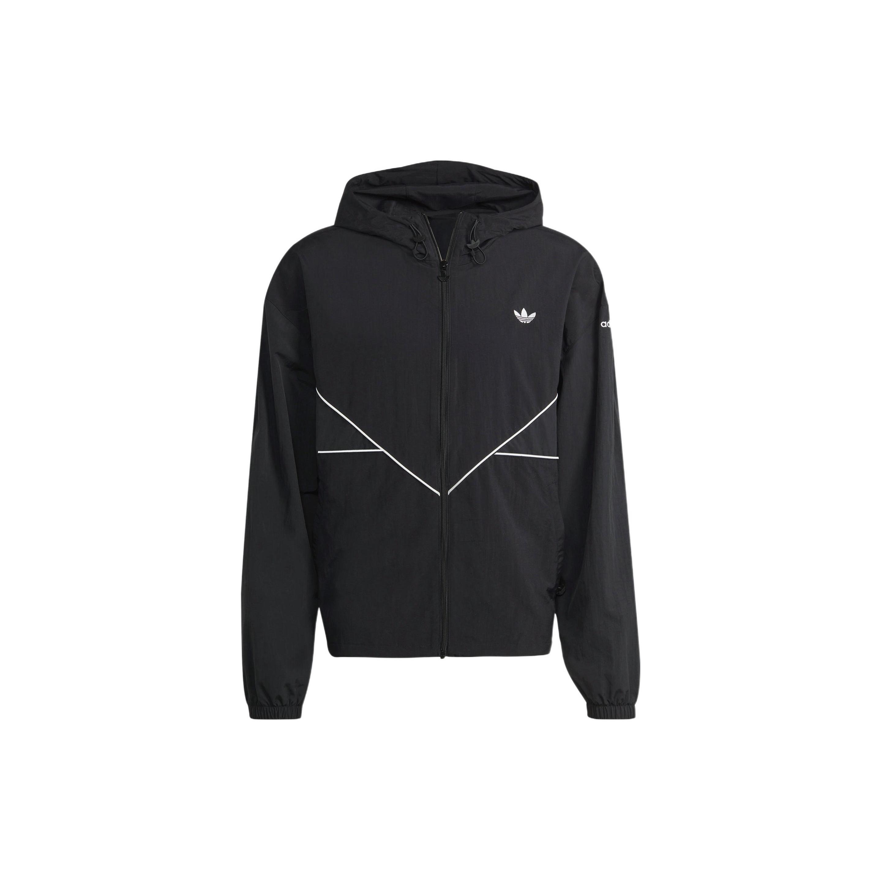 adidas originals Adicolor Seasonal Archive Windbreaker Jacket  Black  Men s HR3322 XS