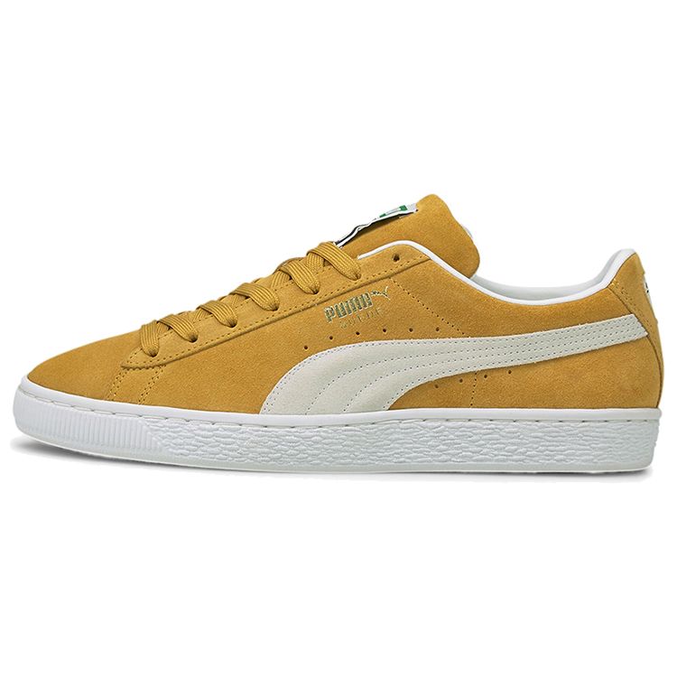 PUMA Suede Classic XXI Caramel Yellow Unisex Skate Shoes 374915-05 EU 35.5