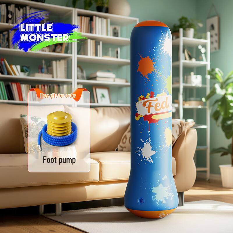 FeierDun 1.2m Sky Blue Inflatable Punching Column