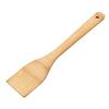 1/3pcs30cm Wooden Non-stick Spatula Spatula Rice Spoon Long Handle Unpainted Bamboo Spatula Household Kitchen