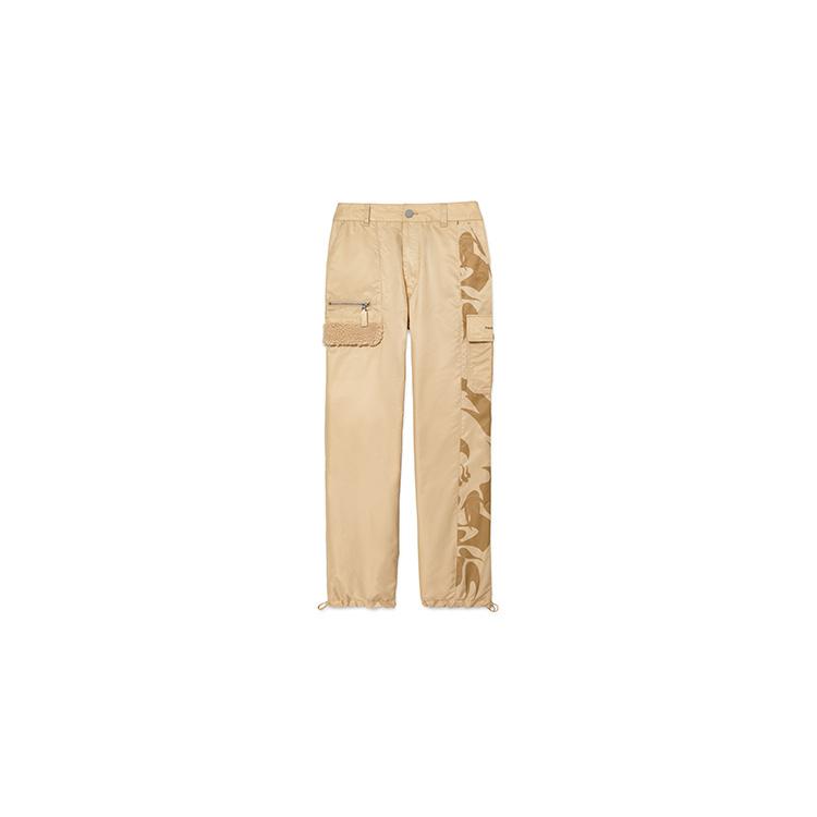Feng Chen Wang X UGG Feng Chen Wang X UGG Cargo Pants Unisex Ecru Thickened 1154990-SAN