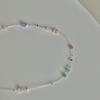 Niche design sense handmade beaded planet necklace female sweet cool small fresh exquisite versatile collarbone chain jewelry